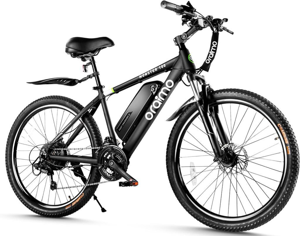 Oraimo Electric Bike For Adults 350W Bafang Motor 26 Inch Electric Mountain Bicycle